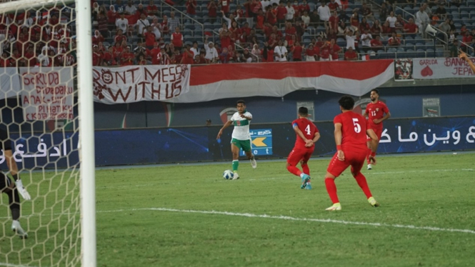 Indonesia vs Yordania di Kualifikasi Piala Asia 2023
