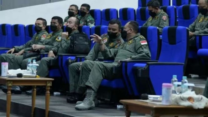 VIVA Militer: KSAU Marsekal TNI Fadjar Prasetyo tinjau latihan MOT di Madiun