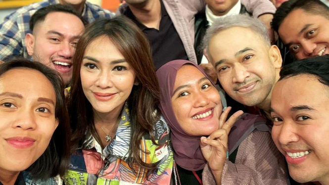 Penampilan Ruben Onsu dalam sebuah foto jadi perbincangan