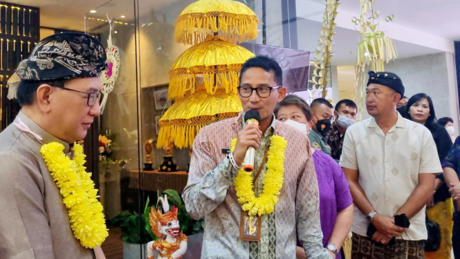 Menteri Pariwisata dan Ekonomi Kreatif RI, Sandiaga Salahuddin Uno