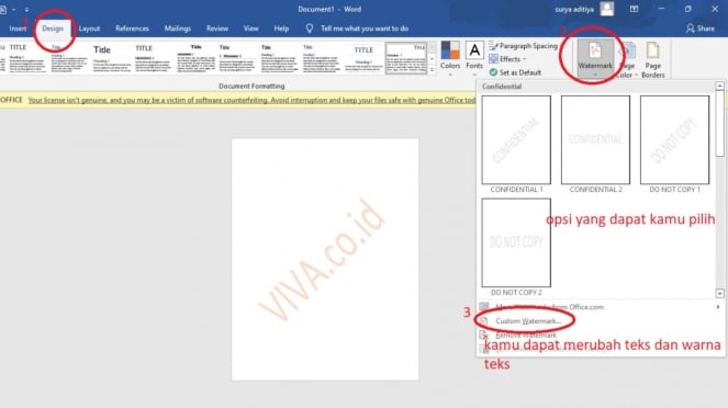 Cara Menambahkan Background Di Microsoft Word 7284