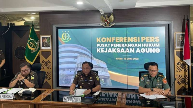 Kejagung merilis kasus korupsi 