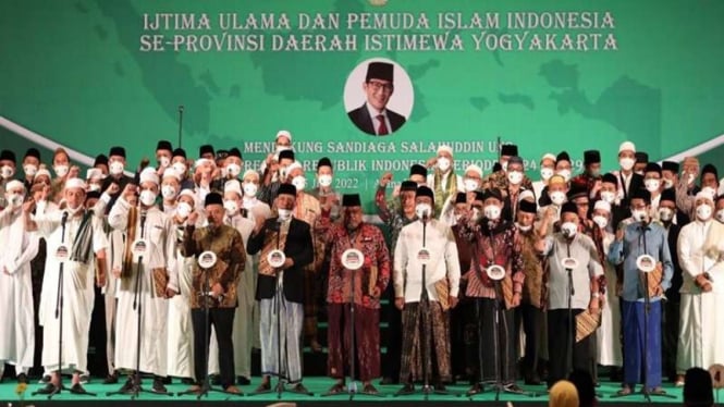 Ijtima Ulama di Yogyakarta dukung Sandiaga Uno jadi calon presiden