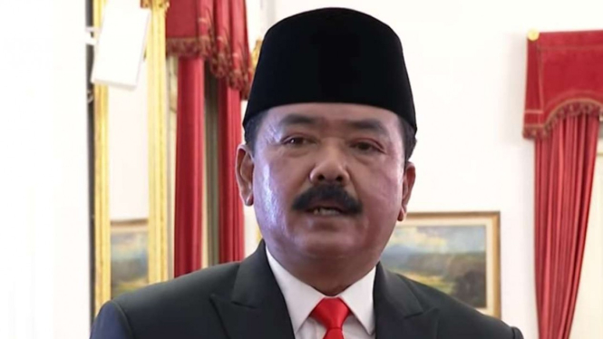 Menteri ATR/Kepala BPN, Marsekal TNI (Purn) Hadi Tjahjanto.