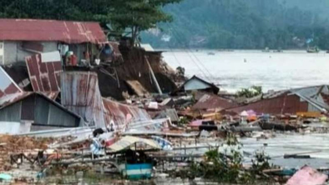 Abrasi di Minahasa Sealatan.