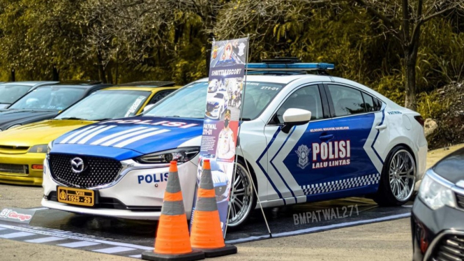 Mobil polisi ikut kontes mobil se-Jabodetabek