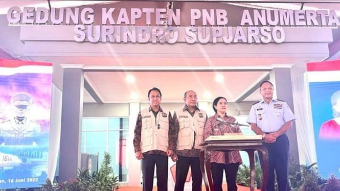 Gedung Surindro Supjarso di Lanud Iswahjudi diresmikan