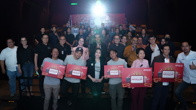 Acara Nobar film Srimulat oleh BRI. Dok. Foto oleh BRI.