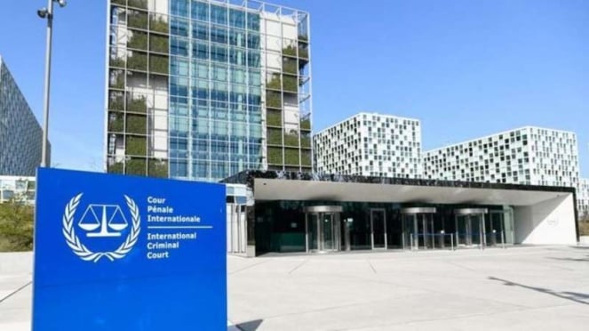 Gedung Pengadilan Kriminal Internasional (ICC) di Den Haag, Belanda