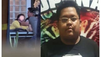Inilah Pria yang Viral Usai Pukul Pacarnya Hingga Minta Ampun