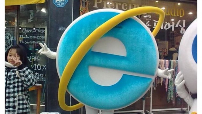 Internet Explorer.