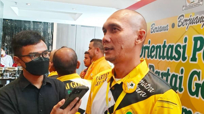 Mantan kiper timnas Markus Horison bergabung ke Golkar.