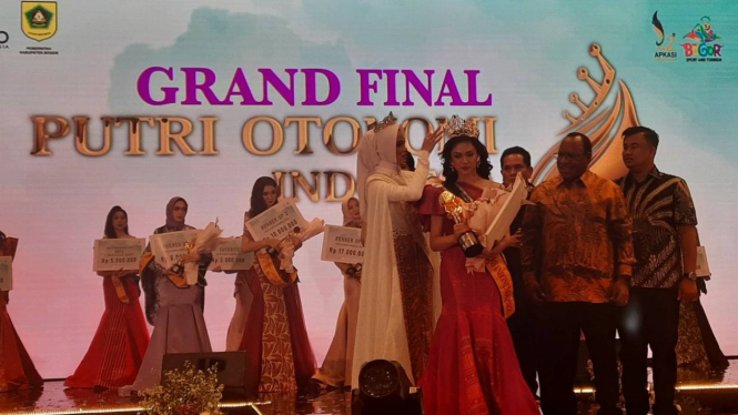 Apkasi menggelar grand final pemilihan Putri Otonomi Indonesia 2022.