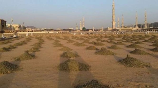 Pemakaman Baqi di Kota Madinah, Arab Saudi