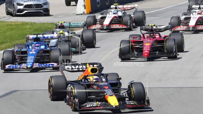 Max Verstappen juara Formula 1 (F1) Grand Prix Kanada 2022