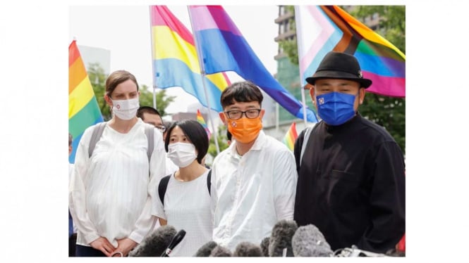 4 Penggugat peraturan pernikahan sesama di Jepang 