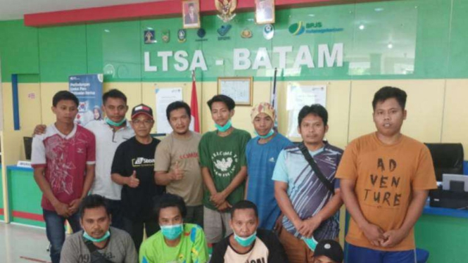 PMI asal Lombok yang selamat ditampung di shelter BP2MI Kepri.