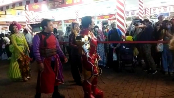 Pawai ondel-ondel hingga Avengers di HUT DKI Jakarta di PRJ.