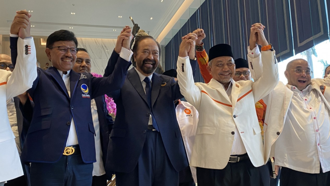 Pertemuan Partai Nasdem dengan PKS Dalam Rangka Jelang Pemilu 2024