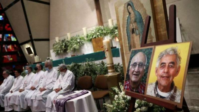 Pendeta Javier Campos dan Joaquin Mora yang dibunuh ditemukan otoritas Meksiko