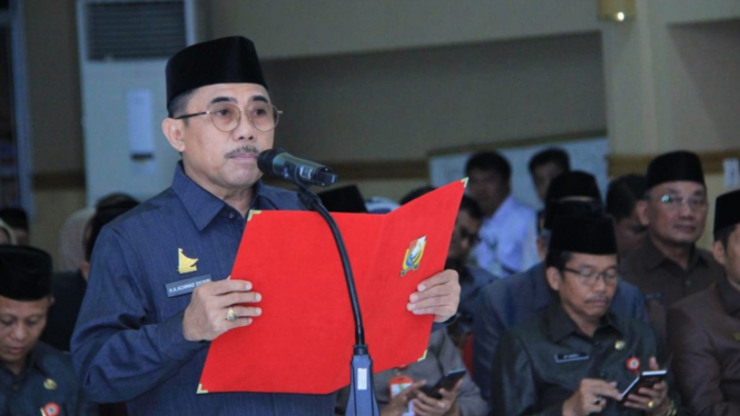 Bupati Majene Andi Ahmad Syukri