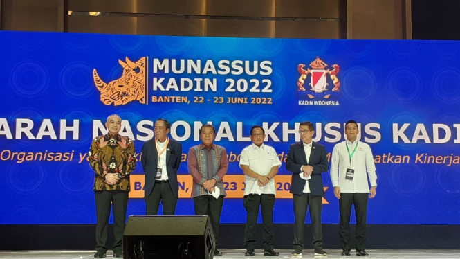 Munassus Kadin 2022 dihadiri Mendagri Tito Karnavian.