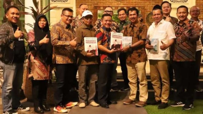 Para pengurus PKB Jawa Tengah dan Partai Gerindra Jawa Tengah menggelar silaturahmi untuk menindaklanjuti Koalisi Kebangkitan Indonesia Raya di Kota Semarang, Kamis, 23 Juni 2022.
