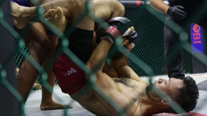 M Arsad Salam vs Gunawan Hutapea di Fight Night 59 One Pride MMA