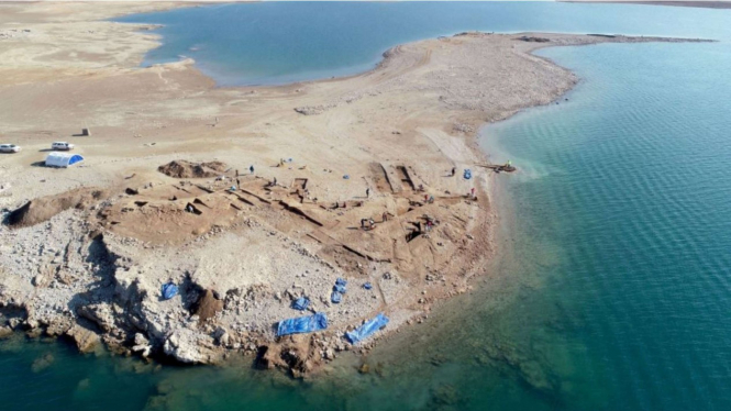 Penemuan kota kuno di Irak Utara.