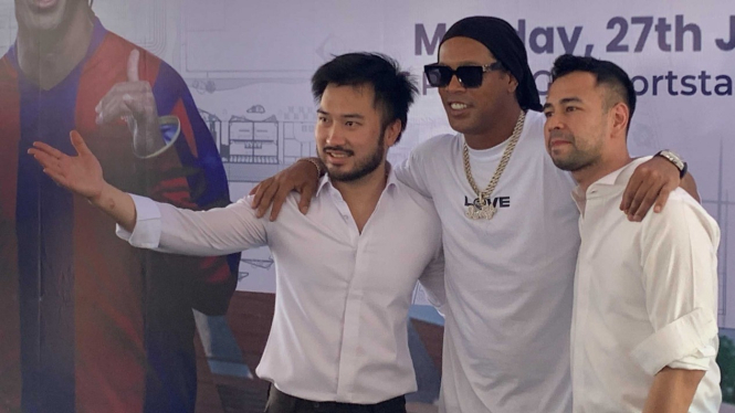 Rudi Salim, Ronaldinho dan Raffi Ahmad