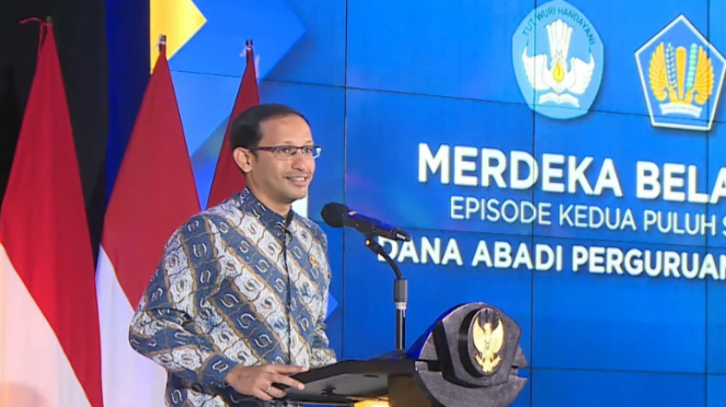 Menteri Nadiem Makarim