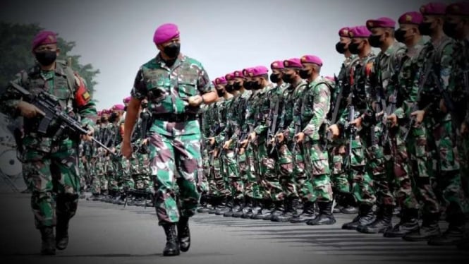 VIVA Militer: Danpasmar 2 Brigjen TNI Suherlan sambut kedatangan Satgasmar Papua