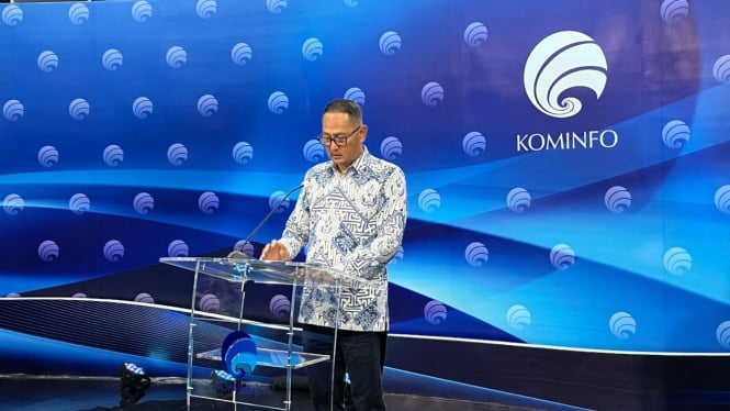 Direktur Jenderal Aptika Kominfo Semuel Abrijani Pangerapan.