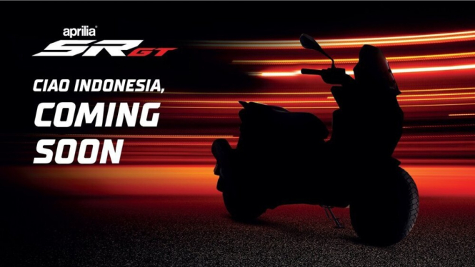 Teaser Aprilia SR GT 200