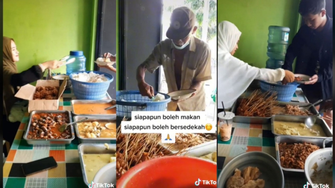 Tangkap layar rumah makan gratis di Blitar