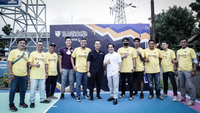 Program Indonesia Basketball League di Tangerang