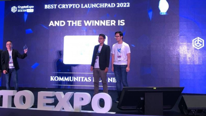 Kommunitas Launchpad Raih Penghargaan Sebagai Best Crypto Launchpad 2022