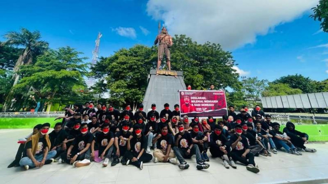 Milenial dan mahasiswa di Bone deklarasi dukung Ganjar Pranowo maju Pilpres