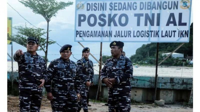 VIVA Militer: Kasal Yudo Margono tinjau lokasi pembangunan Lantamal Balikpapan
