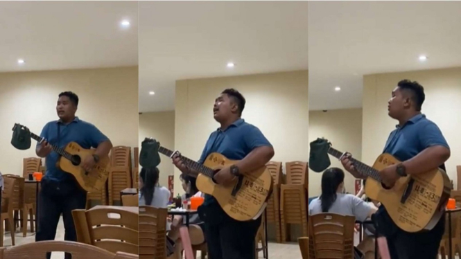 Viral penyanyi bersuara bagus membawa lagu 'Tak Ingin Usai'