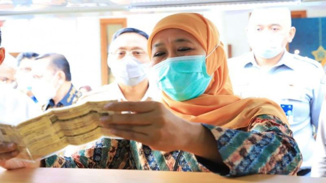 Gubernur Jatim Khofifah Indar Parawansa Gubernur Jatim Khofifah Indar Parawansa