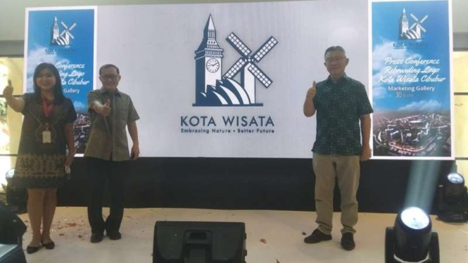 Peresmian logo baru Kota Wisata Cibubur