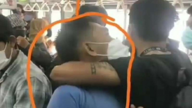 Pelaku pelecehan seks di KRL ditangkap