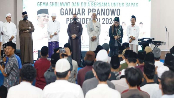 Santri-Habib di Condet gelar doa bersama dukung Ganjar Pranowo maju pilpres