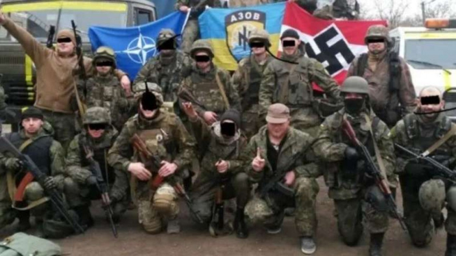 VIVA Militer: Pasukan Neo-Nazi dari Batalyon Azov Garda Nasional Ukraina