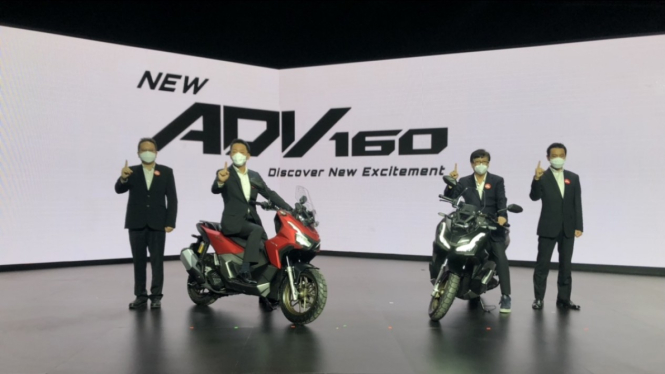 Peresmian Peluncuran Motor Honda New ADV 160 di RI
