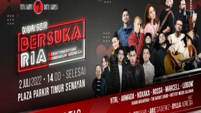 Banteng Muda Indonesia (BMI) akan menggelar konser bertemakan 'Bersuka Ria'