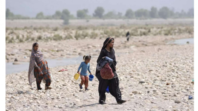 Jacobabad, Pakistan menghadapi suhu panas ekstrem