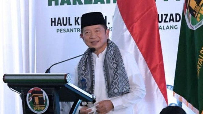 Ketua Umum Partai Persatuan Pembangunan (PPP) Suharso Monoarfa.