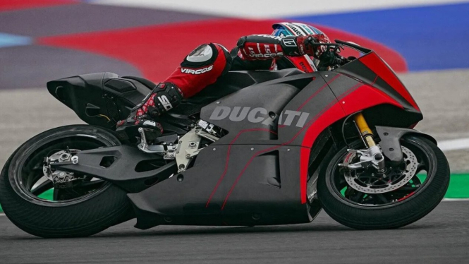 Motor balap listrik Ducati